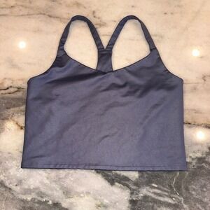 Abercrombie & Fitch Size Medium Blue Gray Sports Tank Bra